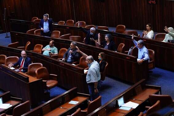 מליאת הכנסת במהלך הדיון // צילום: דוברות הכנסת - עדינה ולמן